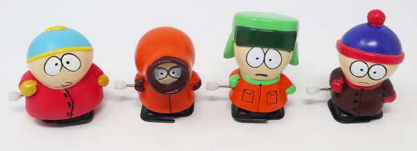 Vintage 1998 90s Comedy Central South Park Collector's Pack Wind Ups 4-Piece Set Boxed