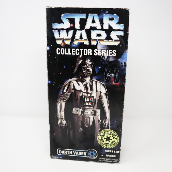 Vintage 1997 90s Hasbro Kenner Star Wars Collector Series Darth Vader Fully Poseable 12" Action Figure Boxed