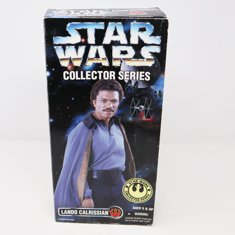 Vintage 1996 90s Hasbro Kenner Star Wars Collector Series Lando Calrissian Fully Poseable 12" Action Figure Boxed Sealed MISB