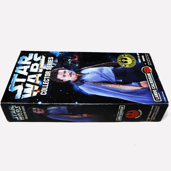 Vintage 1996 90s Hasbro Kenner Star Wars Collector Series Lando Calrissian Fully Poseable 12" Action Figure Boxed Sealed MISB