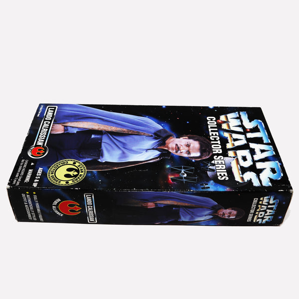 Vintage 1996 90s Hasbro Kenner Star Wars Collector Series Lando Calrissian Fully Poseable 12" Action Figure Boxed Sealed MISB