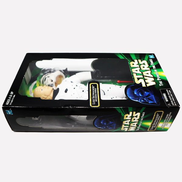 Vintage 1998 90s Hasbro Star Wars The Power Of The Force POTF Luke Skywalker Fully Poseable 12" Action Figure Boxed