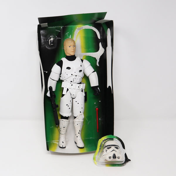 Vintage 1998 90s Hasbro Star Wars The Power Of The Force POTF Luke Skywalker Fully Poseable 12" Action Figure Boxed