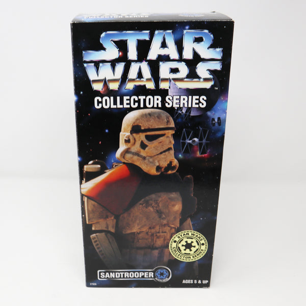 Vintage 1997 90s Hasbro Kenner Star Wars Collector Series Sandtrooper Fully Poseable 12" Action Figure Boxed Sealed MISB