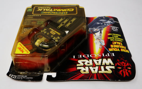 Vintage 1999 90s Hasbro Star Wars Episode I Electronic CommTalk Reader For Talking Action Figures Carded MOC