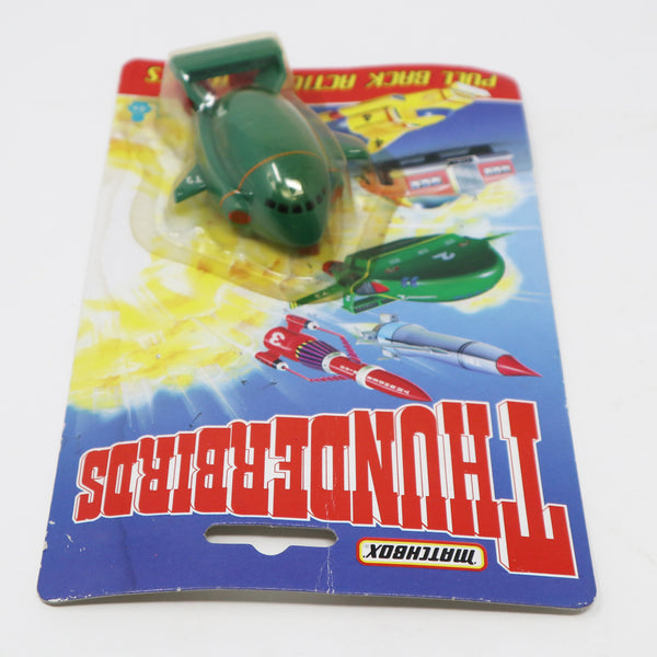 Vintage 1993 90s Matchbox Tyco Toys Thunderbirds Thunderbird 2 Pull Back Action Vehicles Carded MOC