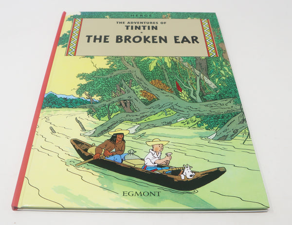 2011 Egmont Herge - The Adventures Of Tintin - The Broken Ear Comic Strip Story Hardback Book Reprint