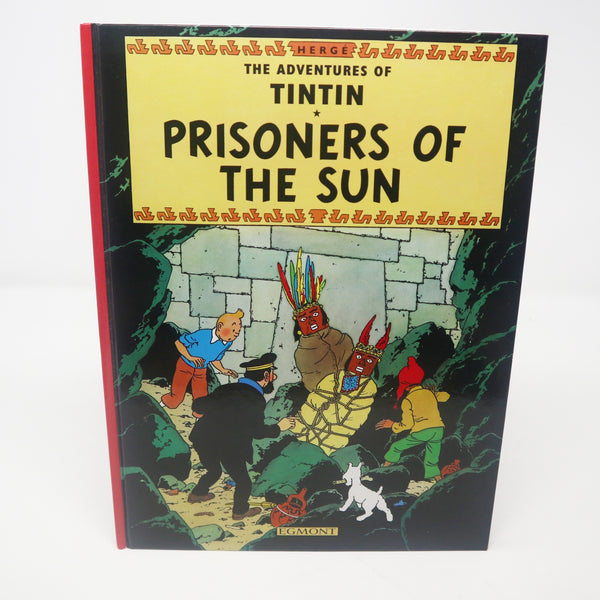2012 Egmont Herge - The Adventures Of Tintin - Prisoners Of The Of The Sun Comic Strip Story Hardback Book Reprint