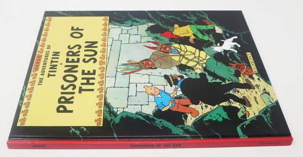 2012 Egmont Herge - The Adventures Of Tintin - Prisoners Of The Of The Sun Comic Strip Story Hardback Book Reprint