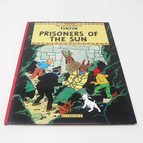 2012 Egmont Herge - The Adventures Of Tintin - Prisoners Of The Of The Sun Comic Strip Story Hardback Book Reprint