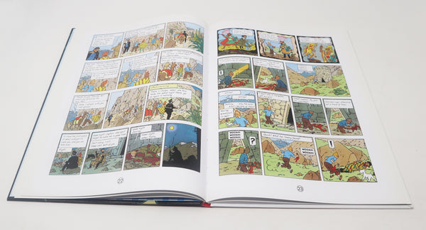 2012 Egmont Herge - The Adventures Of Tintin - Prisoners Of The Of The Sun Comic Strip Story Hardback Book Reprint