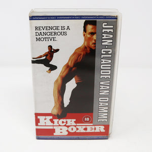 Vintage Entertainment In Video Jean-Claude Van Damme Kick Boxer Kickboxer PAL VHS (Video Home System) Tape