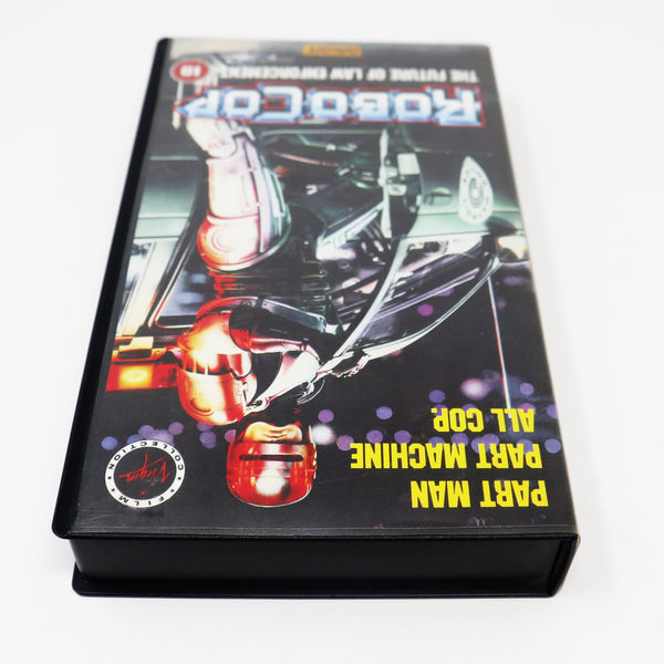 Vintage 1989 80s Orion RoboCop Robo Cop Peter Weller Nancy Allen PAL VHS (Video Home System) Tape