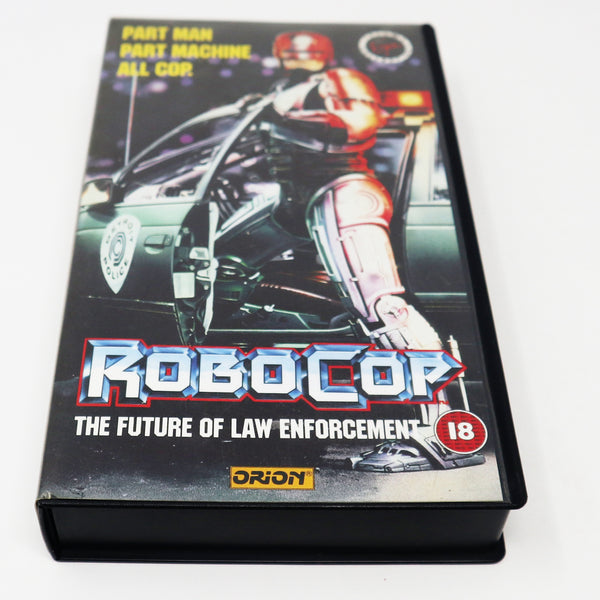 Vintage 1989 80s Orion RoboCop Robo Cop Peter Weller Nancy Allen PAL VHS (Video Home System) Tape