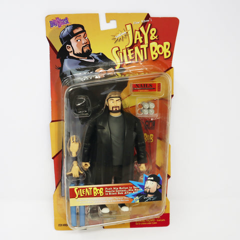 Vintage 1998 90s Big Blast Graphitti Designs View Askew's Talking Jay & Silent Bob Action Figure Carded MOC