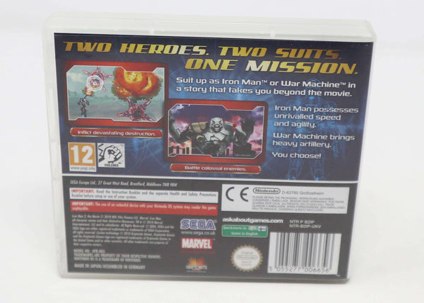 2010 Nintendo DS Iron Man 2 The Videogame Video Game PAL