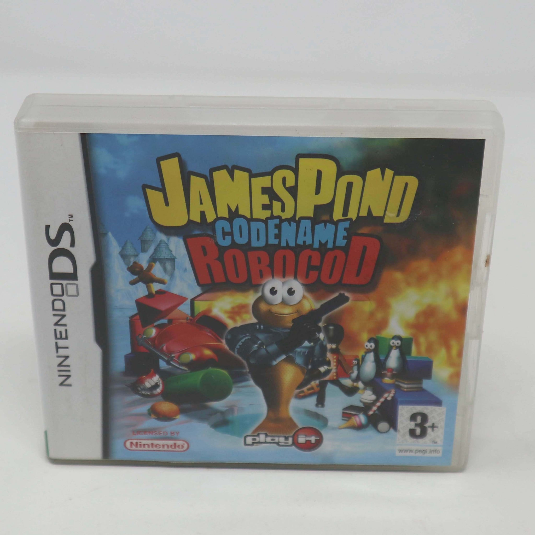 2005 Nintendo DS James Pond Codeman : Robocod Videogame Video Game PAL