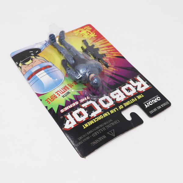 Vintage 1995 90s Toy Island The Future Of Law Enforcement Robocop The Series Action Figure With M-16 Battle Rifle No. 50103 MOC Carded Sealed