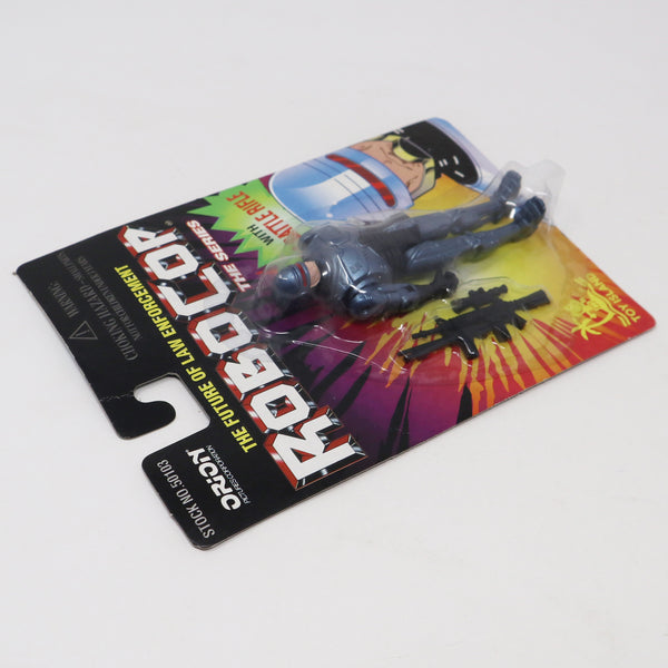 Vintage 1995 90s Toy Island The Future Of Law Enforcement Robocop The Series Action Figure With M-16 Battle Rifle No. 50103 MOC Carded Sealed