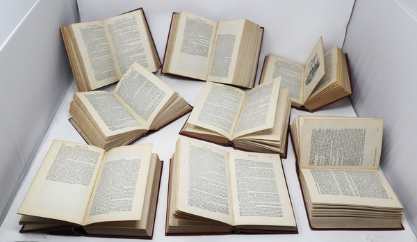 Vintage 1930s Oldhams Press Limited Charles Dickens Hardcover Books Collection Set Of 14 Rare (Inc. A Christmas Carol, Nicholas Nickleby)