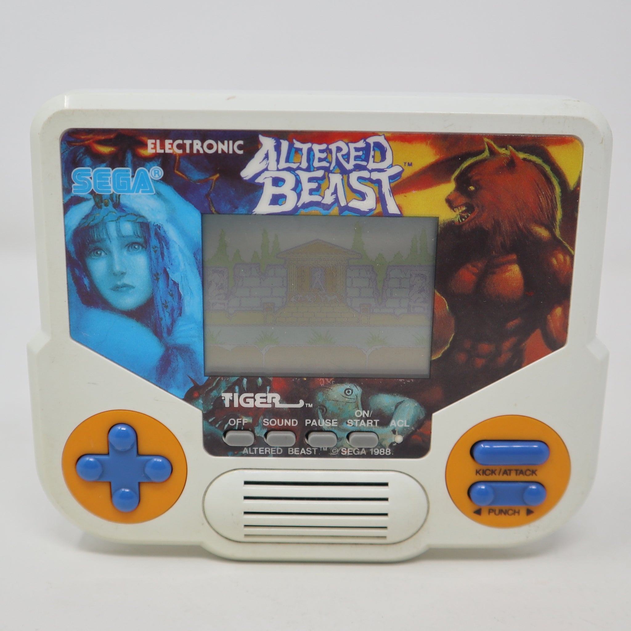 Vintage 1988 80s Tiger Electronic Altered Beast Handheld LCD Video Game Retro Rare