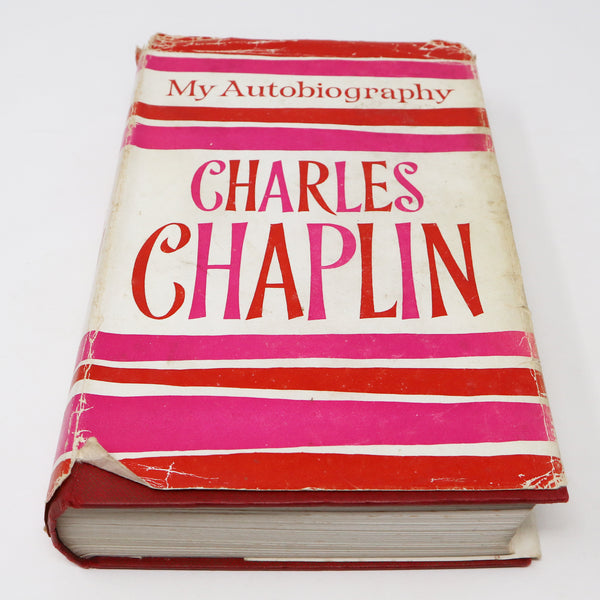 Vintage 1966 1960s Readers Union My Autobiography by Charles Chaplin Hardcover Book Rare Charlie Chaplin