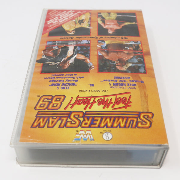 Vintage SilverVision WWF World Wrestling Federation Official SummerSlam Summer Slam '89 VHS (Video Home System) Tape