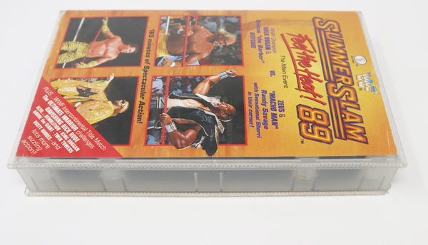 Vintage SilverVision WWF World Wrestling Federation Official SummerSlam Summer Slam '89 VHS (Video Home System) Tape