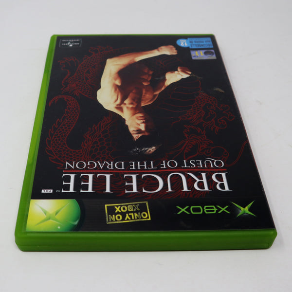 Vintage 2002 Microsoft Xbox X-Box Bruce Lee Quest Of The Dragon Fighting Martial Arts Video Game PAL 1 Player