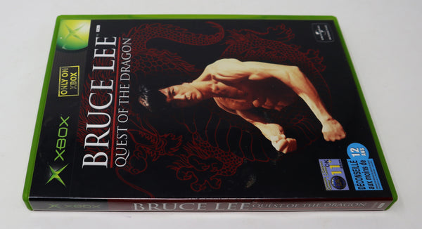 Vintage 2002 Microsoft Xbox X-Box Bruce Lee Quest Of The Dragon Fighting Martial Arts Video Game PAL 1 Player