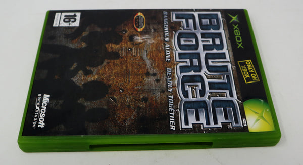 Vintage 2003 Microsoft Xbox X-Box Brute Force Video Game PAL 1-4 Players
