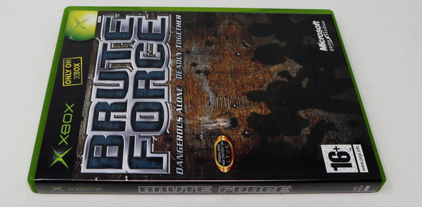Vintage 2003 Microsoft Xbox X-Box Brute Force Video Game PAL 1-4 Players