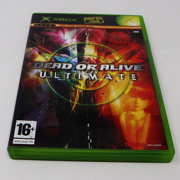 Vintage 2002 Microsoft Xbox X-Box Dead Or Alive Ultimate Video Game PAL 1-4 Players