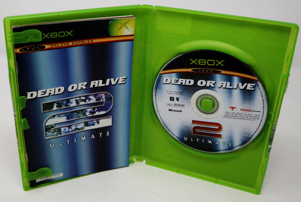 Vintage 2002 Microsoft Xbox X-Box Dead Or Alive Ultimate Video Game PAL 1-4 Players