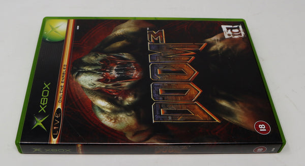 Vintage 2005 Microsoft Xbox X-Box Doom 3 Video Game PAL 1 Player