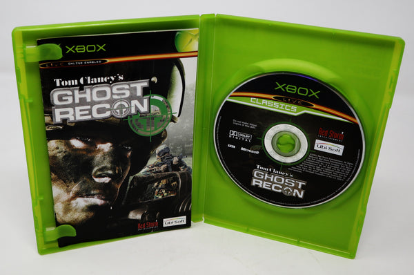 Vintage 2002 Microsoft Xbox X-Box Tom Clancy's Ghost Recon Video Game PAL 1-2 Players