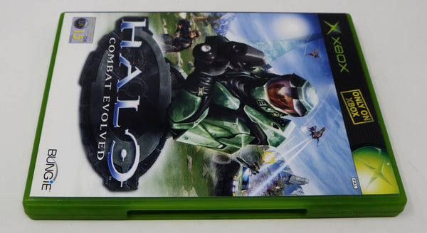 Vintage 2002 Microsoft Xbox X-Box Halo Combat Video Game PAL 1-4 Players