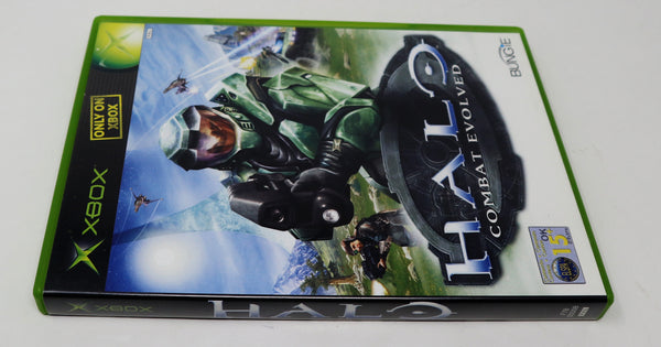 Vintage 2002 Microsoft Xbox X-Box Halo Combat Video Game PAL 1-4 Players