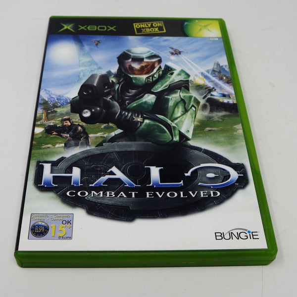 Vintage 2002 Microsoft Xbox X-Box Halo Combat Video Game PAL 1-4 Players