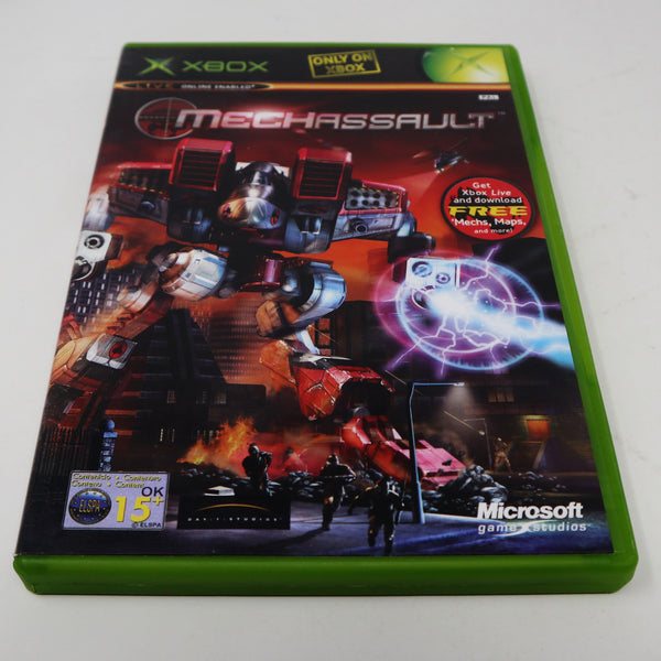 Vintage 2002 Microsoft Xbox X-Box Mechassault Video Game PAL 1-8 Players