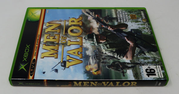 Vintage 2004 Microsoft Xbox X-Box Men Of Valor Video Game PAL 1-2 Players