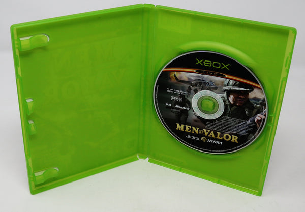 Vintage 2004 Microsoft Xbox X-Box Men Of Valor Video Game PAL 1-2 Players