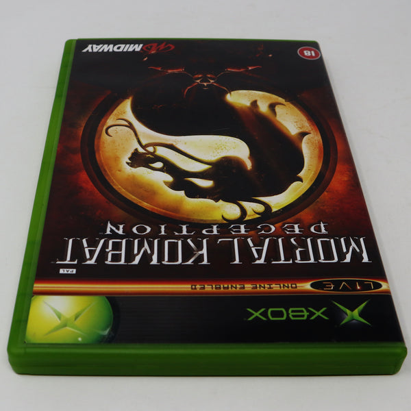Vintage 2004 Microsoft Xbox X-Box Mortal Kombat Deception Video Game PAL 1-2 Players