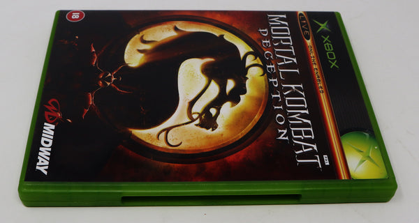 Vintage 2004 Microsoft Xbox X-Box Mortal Kombat Deception Video Game PAL 1-2 Players