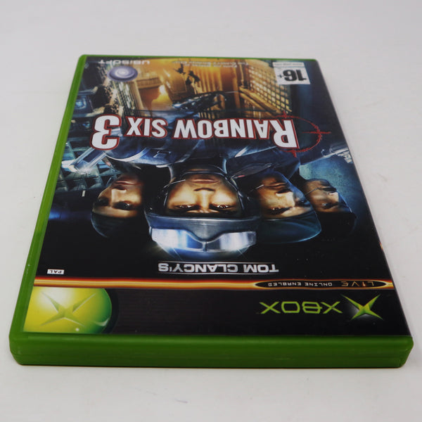 Vintage 2003 Microsoft Xbox X-Box Tom Clancy's Rainbow Six 3 Video Game PAL 1 Player