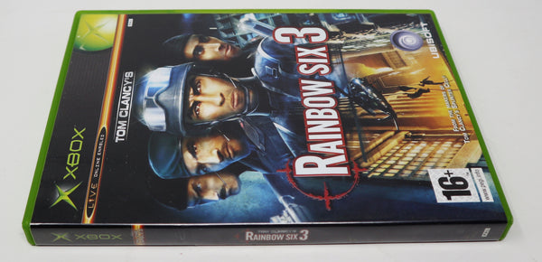 Vintage 2003 Microsoft Xbox X-Box Tom Clancy's Rainbow Six 3 Video Game PAL 1 Player