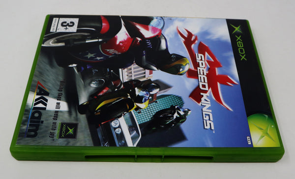 Vintage 2003 Microsoft Xbox X-Box Speed Kings Motorcycle Motorbike Racing Video Game PAL 1-4 Players
