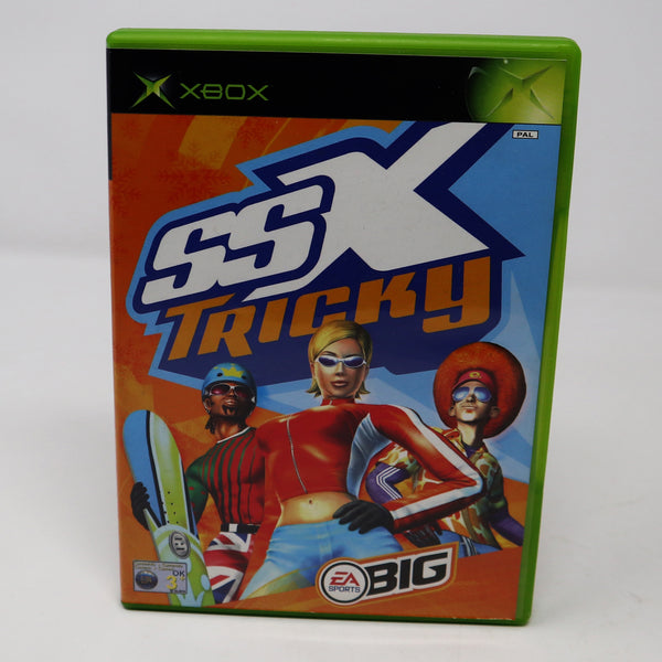 Vintage 2002 Microsoft Xbox X-Box SSX Tricky Snowboarding Video Game PAL 1-2 Players