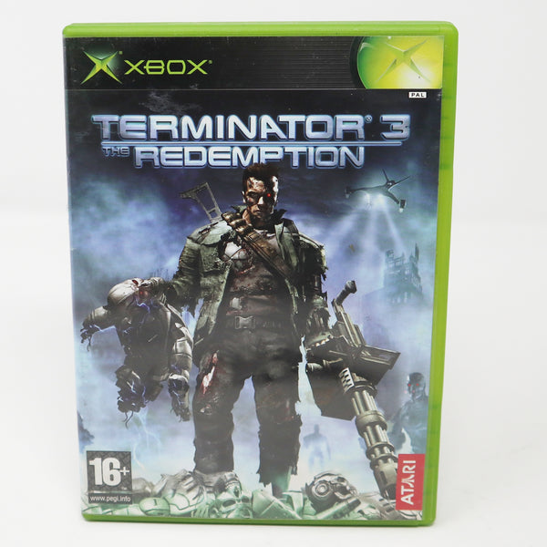 Vintage 2004 Microsoft Xbox X-Box Terminator 3 The Redemption Video Game PAL 1-2 Players Arnold Schwarzenegger Arnie