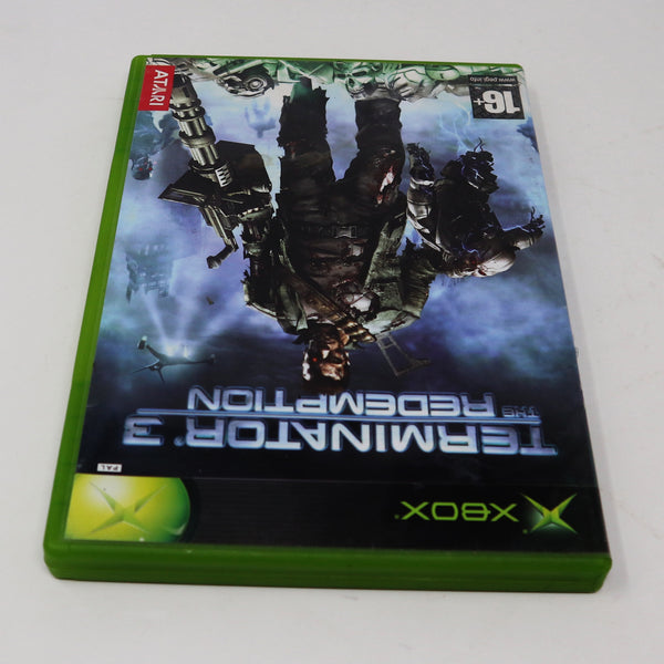 Vintage 2004 Microsoft Xbox X-Box Terminator 3 The Redemption Video Game PAL 1-2 Players Arnold Schwarzenegger Arnie